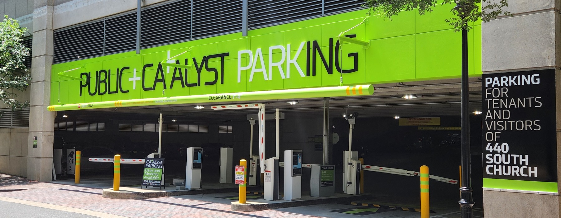 Downtown Charlotte Parking Garage