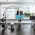 weight training equipment in naturally lit fitness center